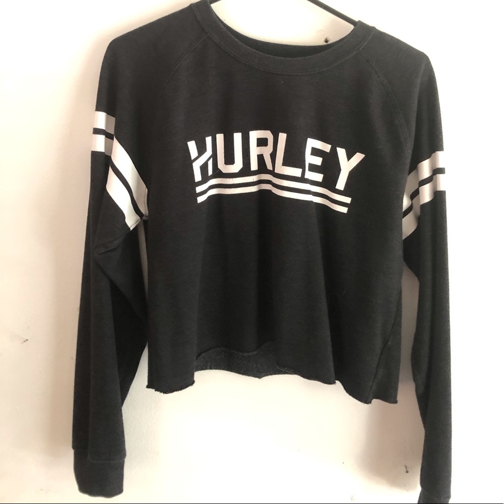 Hurley crop sweater